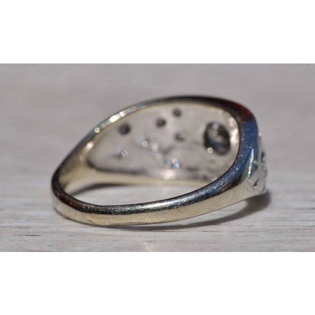 The Yateritas: Ladies White Gold Diamond Engagement Ring For Sale In Philadelphia - Image 6 of 10