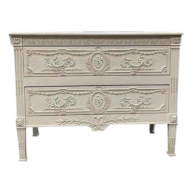 French Louis XV Style Chest by Interior Crafts For Sale