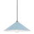 Hudson Valley Lighting Mark D. Sikes Clivedon 1-Light Pendant, 20" - Polished Nickel/Blue Bird For Sale