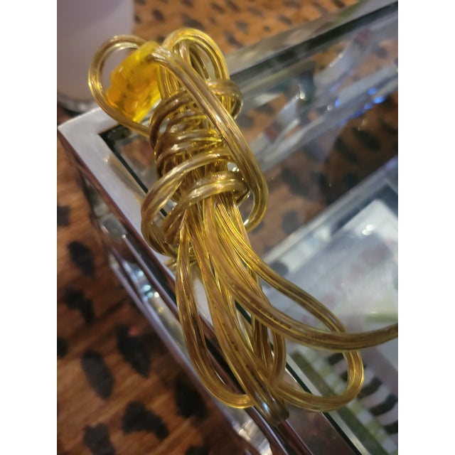 Vintage Chinoiserie Colorful Ceramic Camel Ginger Jar Palm Beach Regency Leopard Shade Table Lamp For Sale - Image 9 of 11