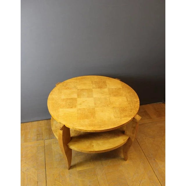 Art Deco Side Table in Birch, Norway, 1930s For Sale - Image 12 of 12