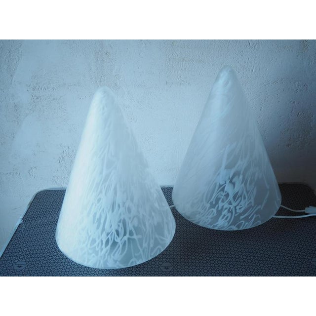 Large Vintage Table Lamps, Former Czechoslovakia, 1970s, Set of 2 For Sale - Image 9 of 13