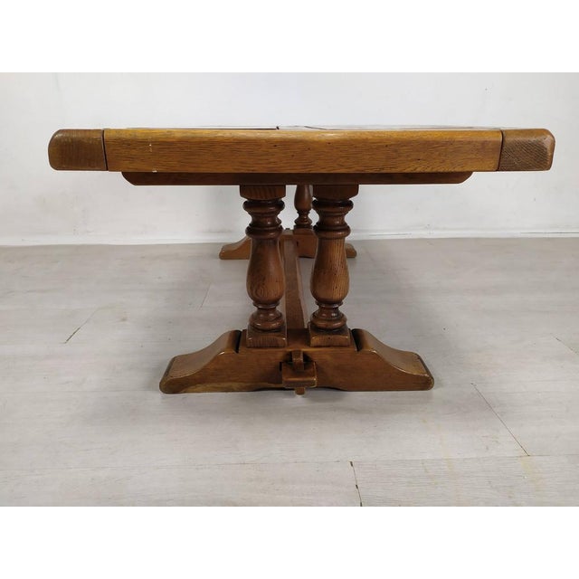 Oak Monastery Coffee Table, 1970s For Sale - Image 4 of 16