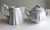 Vietri Antico Bianco Cream and Sugar - A Pair For Sale - Image 9 of 9