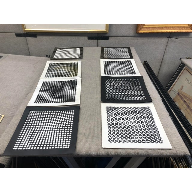 1970 Victor Vasarely 'Vasarely II' Cubism Blue Book For Sale - Image 9 of 11