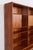 Wood Teak Bookshelf with Doors and Shelves by Carlo Jensen for Hundevad & Co., 1960s, Set of 2 For Sale - Image 7 of 12