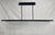 2020s Sean Lavin "Nyra" Linear Pendant for Visual Comfort, Black Metal & Acrylic For Sale - Image 5 of 17