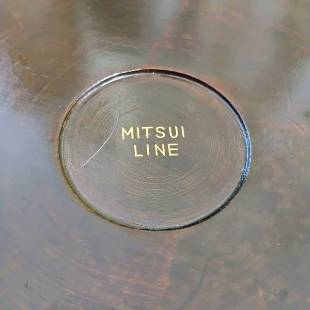 Paint Mid 20th Century Japanese Kamakura-Bori Carved Lacquer Trays - Pair For Sale - Image 7 of 9