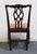 Kindel Furniture Solid Mahogany Traditional Chippendale Style Dining Side Chair 76-070 - Oxford Finish For Sale In Kansas City - Image 6 of 11