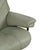 Animal Skin Mayfair Leather Recliner Green Sage with Ottoman from Stressless For Sale - Image 7 of 18