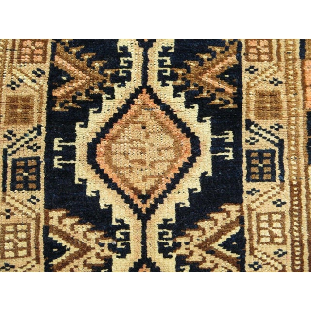 1960's Handmade Turkish Runner Rug - 35"x126" For Sale In Raleigh - Image 6 of 9