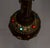 Elongated Indian Gulab Pash Form Bejeweled & Pierced Brass Pendant Light For Sale - Image 10 of 11
