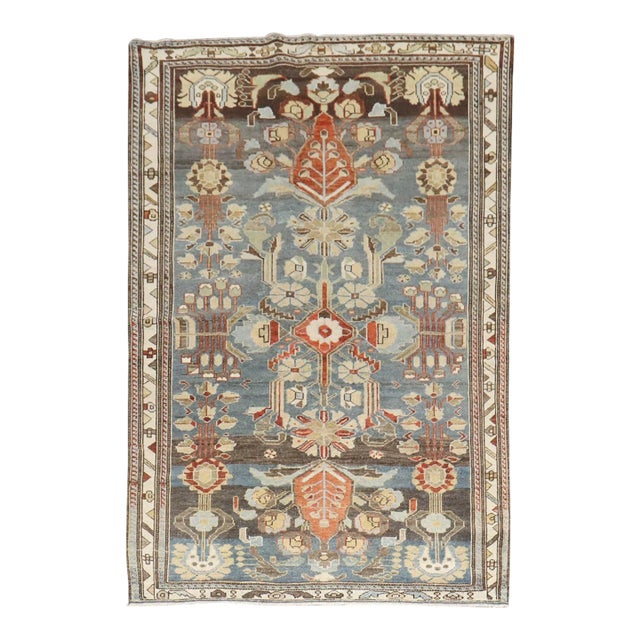 Early 20th Century Persian Malayer Carpet - 4'4" x 6'2" For Sale