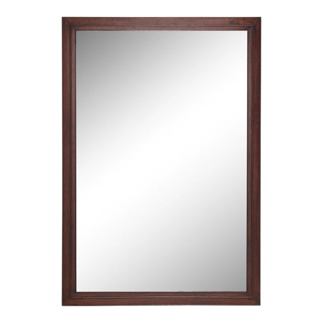 Chinese Spoiled Glass Mirror, C. 1900 For Sale