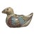 Antique 18th Century Handmade Middle Eastern Pottery Bird Vessel Sculpture Art For Sale