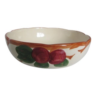 1950's Franciscan Apple Pattern Serving Bowl For Sale