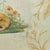 Vintage Hand Painted Tole Tray Cream With Dog and Sunflower Motif Scalloped Serving Tray For Sale - Image 11 of 13