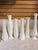 Glass Group of Misc. Milk Glass Vases For Sale - Image 7 of 8
