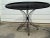 Metal Mid-Century Outdoor Iron Attributed to Salterini Round 48" Dining Table For Sale - Image 7 of 12