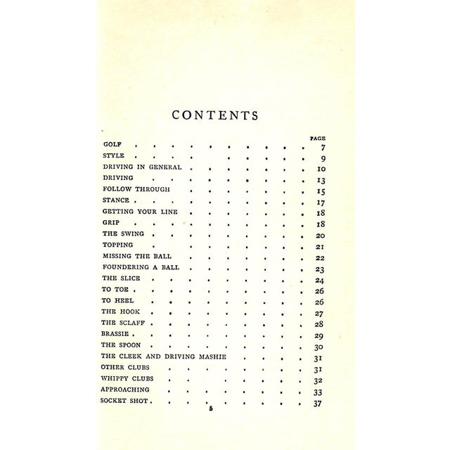 Traditional "Golf Do's & Dont's" 1926 Stancliffe (Pseud. For Stanley Clifford) For Sale - Image 3 of 4