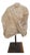Decorative Greek Style Bust Sculpture, Late 20th Century, Reconstituted Stone on Iron Base For Sale