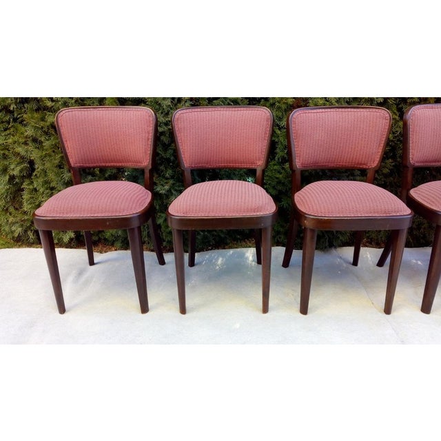 Art Deco Dining Chairs from Thonet, 1920s, Set of 6 For Sale - Image 4 of 18