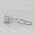 2010s 1.08ctw Diamond Halo Engagement Ring 14k White Gold Size 7 Gia For Sale - Image 5 of 8