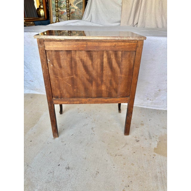 Early 20th Century French Louis XV Style Marble Top Chest of Drawers For Sale - Image 12 of 12