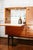 Scandinavian Teak Bar Cabinet with Integrated Secretary Desk, 1960s For Sale - Image 4 of 9