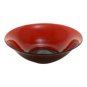 Ruby Red Glass 11” Bowl