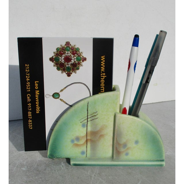 Carstens Uffrecht of Germany Art Deco Desk Caddy Circa 20s' For Sale - Image 9 of 9