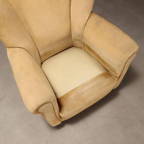 Beige Armchairs, 1950s, Set of 2 For Sale - Image 8 of 10