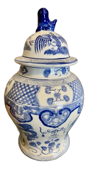 Foo Dog Ginger Jar