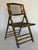 American 1900s Antique Folding Bamboo Chairs, Pair For Sale - Image 3 of 7