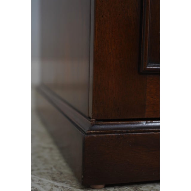 Kittinger Leather Top Small English Style Mahogany Desk For Sale - Image 11 of 18