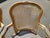 Wood Mid 20th Century French Provincial Louis XV Style Cane Backed Fauteuils Arm Chairs For Sale - Image 7 of 17