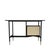 Mid-Century Rosewood Desk with White Lacquered Drawers, Italy, 1950s For Sale - Image 3 of 9