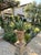 Hand-Painted Moroccan Metal Agave Sculptural Garden Ornament For Sale - Image 9 of 12