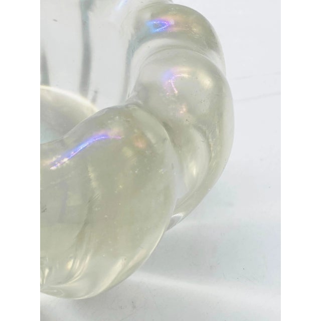 Italian Iridescent Glass Bowl by Ercole Barovier for Barovier & Toso, 1948 For Sale - Image 4 of 6