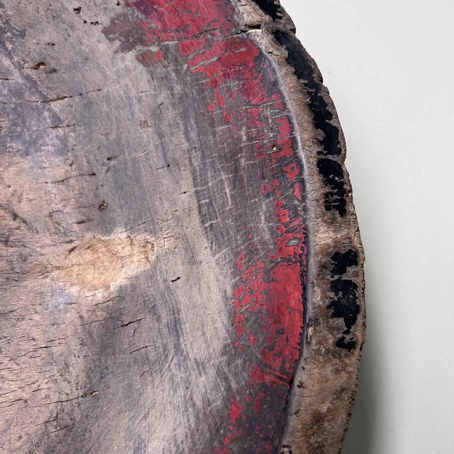 Meiji Period Wooden Dough Bowl, Japan, 1912 For Sale - Image 9 of 17