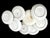 Limoges, France Vintage Mismatched European China Dessert Plates ~ Set of 8~ France Germany Uk For Sale - Image 4 of 4