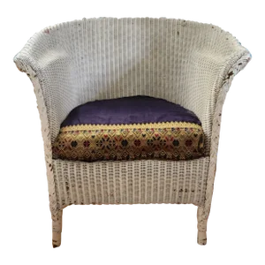 1930s Lloyd Loom Country Porch Chair