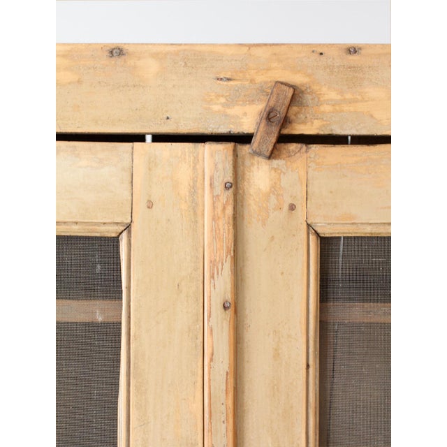 Antique Pine Farmhouse Cupboard For Sale - Image 9 of 13
