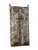 Green Antique Indian Painted Teakwood Gujarati Door For Sale - Image 8 of 9