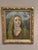 Original Mid 20th Century French Oil on Canvas – “Madonna” by Philippe de Rougemont – Signed – Framed 57 × 50 cm (22.4" ×...