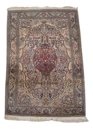 Middle Eastern Hand-Knotted Rug