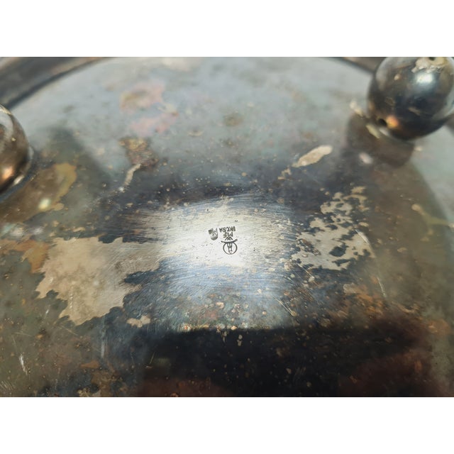 1930s Art Deco German Bowl from WMF Ikora, 1930s For Sale - Image 5 of 7