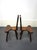 French Brutalist Chairs, 1950s, Set of 2 For Sale - Image 4 of 10
