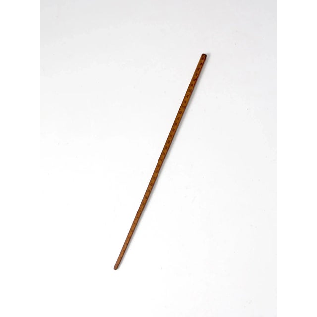 Farmhouse Vintage Tapered Measuring Stick For Sale - Image 3 of 13