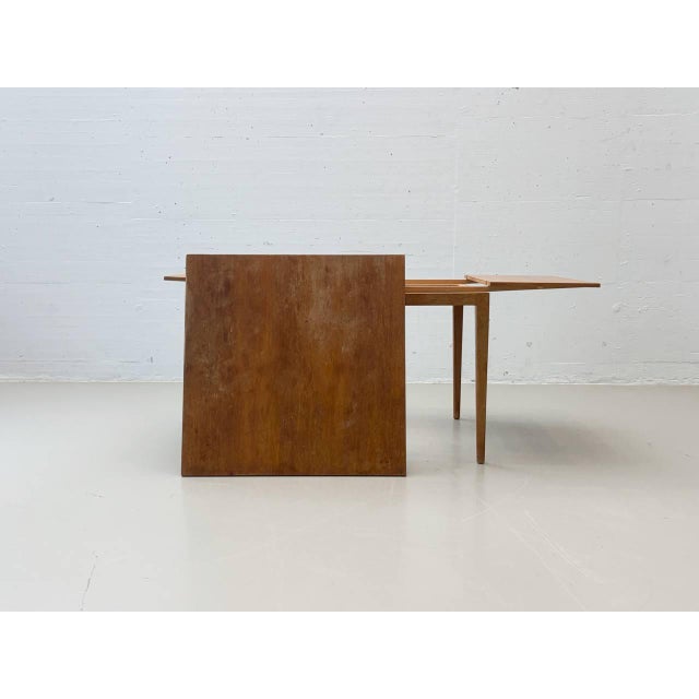 Mid-Century Modern Danish Style Extendable Table For Sale - Image 9 of 17